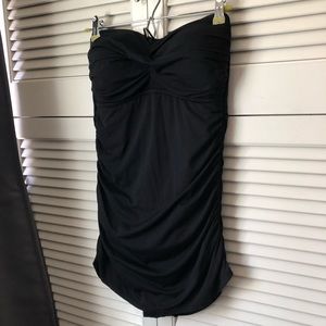 Anne Cole Twist Bandeau Strapless/ Halter Swimsuit